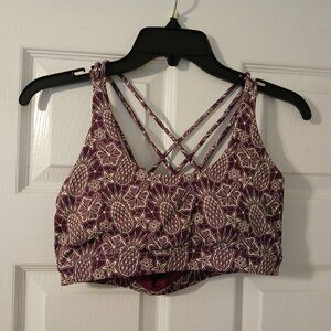 Feed me fight me sports bra